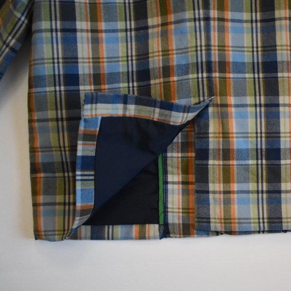 Baby Gap Fully Lined Multicolour Plaid Blazer 100% Cotton 18-24 Months - Picture 6 of 9